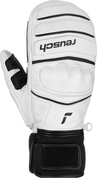 Reusch World Champ Mitten 6301405 1101 weiss schwarz front